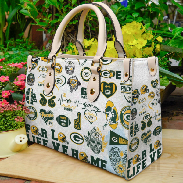 Green Bay Packers Women Leather Hand Bag