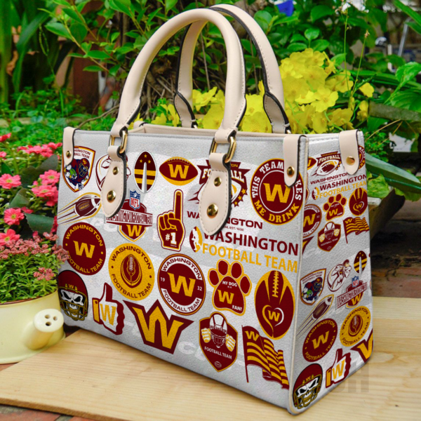 Washington Redskins lover Women Leather Hand Bag