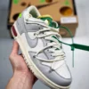 Off-White x Nike Dunk Low 25 of 50 Sail Neutral Grey Pale Ivory For Sale