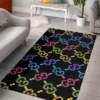 Gucci colorful Rectangle Rug Door Mat Fashion Brand Home Decor Luxury Area Carpet