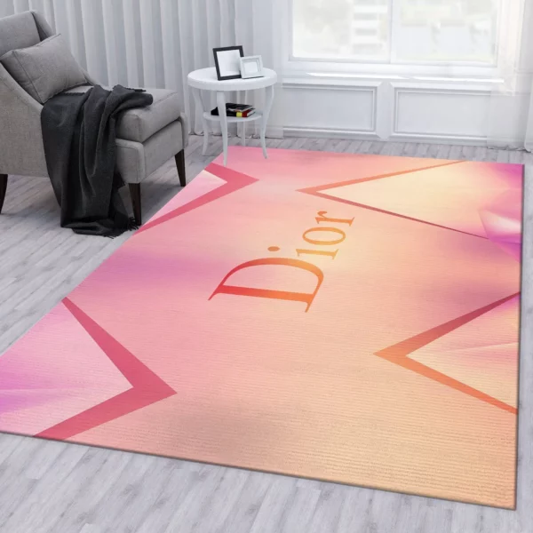 Dior Rectangle Rug Door Mat Fashion Brand Luxury Area Carpet Home Decor