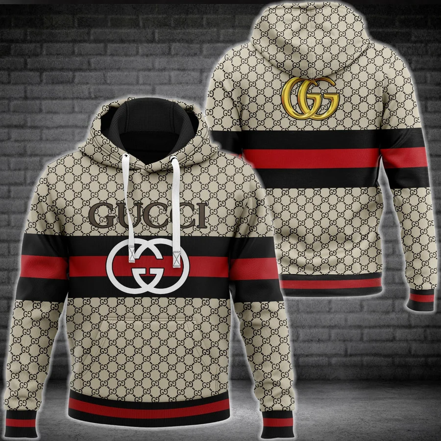 Gucci Stripe Type 989 Hoodie Fashion Brand Outfit Luxury