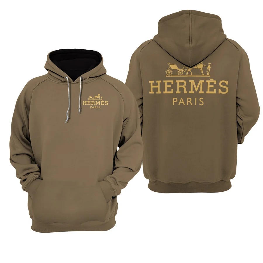 Hermes Paris Type 930 Luxury Hoodie Fashion Brand Outfit