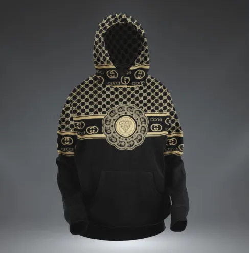 Gucci Black Type 772 Hoodie Outfit Fashion Brand Luxury