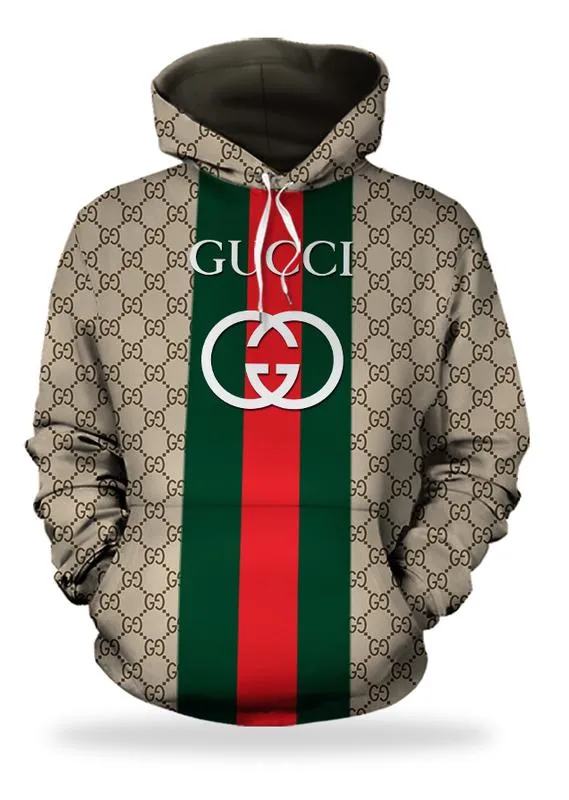 Gucci Stripe Type 666 Hoodie Outfit Luxury Fashion Brand