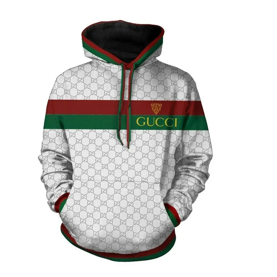Gucci Stripe White Type 665 Hoodie Fashion Brand Outfit Luxury