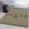 Gucci Monogram Mat Luxury Fashion Brand Rug Door Mat Area Carpet Home Decor