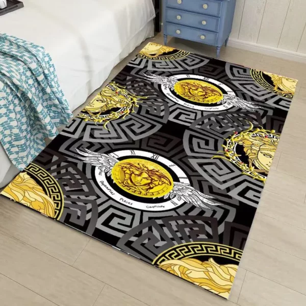 Gianni Versace Luxury Fashion Brand Rug Door Mat Home Decor Area Carpet