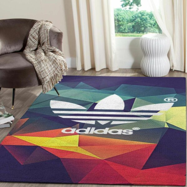 Adidas Area The Luxury Fashion Brand Rug Home Decor Door Mat Area Carpet