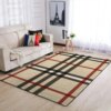 Burberry Area Luxury Fashion Brand Rug Door Mat Home Decor Area Carpet