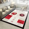 Calgary Flames Nhl Type 7751 Rug Living Room Area Carpet Home Decor