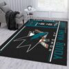 Customizable San Jose Sharks Wincraft Personalized Nhl Type 7763 Rug Home Decor Area Carpet Living Room