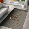 Gucci Area Brown Luxury Fashion Brand Rug Home Decor Door Mat Area Carpet