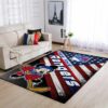 New York Rangers Nhl Team Logo Mickey Us Type 7764 Rug Living Room Area Carpet Home Decor