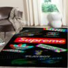 Supreme Area Luxury Fashion Brand Rug Area Carpet Home Decor Door Mat