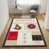 Ottawa Senators Nhl Us Type 7799 Rug Living Room Home Decor Area Carpet