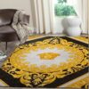 Versace Area Luxury Fashion Brand Rug Door Mat Home Decor Area Carpet