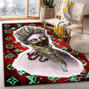 Princess Snake Luxury Fashion Brand Rug Door Mat Home Decor Area Carpet