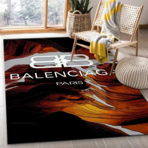 Balenciaga Paris Hot Luxury Fashion Brand Rug Door Mat Home Decor Area Carpet