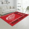 Customizable Detroit Red Wings Wincraft Personalized Nhl Type 7843 Rug Home Decor Area Carpet Living Room