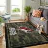 Arizona Coyotes Nhl Team Logo Camo Type 7858 Rug Home Decor Area Carpet Living Room