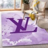 Louis Vuitton Luxury Fashion Brand Rug Door Mat Area Carpet Home Decor