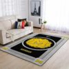 Michigan Wolverines Ncaas Team Logo Type 7944 Rug Living Room Area Carpet Home Decor