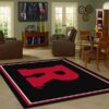 Rutgers Scarlet Knightss Ncaa Football Basketball Custom Type 7992 Rug Home Decor Area Carpet Living Room