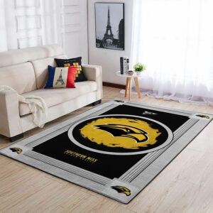 Southern Miss Golden Eagles Ncaas Team Logo Type 8017 Rug Home Decor Area Carpet Living Room