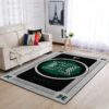 Hawaii Rainbow Warriorss Ncaa Football Basketball Team Logo Type 8072 Rug Home Decor Living Room Area Carpet