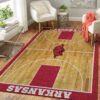 Arkansas Razorbacks Ncaa Basketball Custom Type 8081 Rug Home Decor Living Room Area Carpet