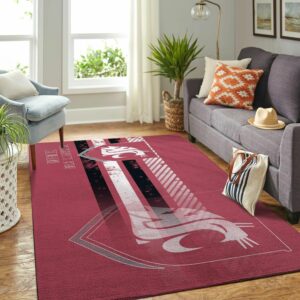 Washington State Cougarss Ncaa Football Basketball Custom Type 8136 Rug Home Decor Area Carpet Living Room