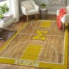 Michigan Wolverines Ncaa Basketball Custom Type 8151 Rug Living Room Area Carpet Home Decor