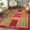 Nebraska Cornhuskers Ncaa Basketball Custom Type 8203 Rug Home Decor Area Carpet Living Room