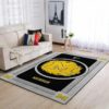 Michigan Wolveriness Ncaa Football Basketball Team Logo Type 8271 Rug Home Decor Living Room Area Carpet