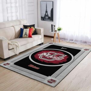 Umass Minutemens Ncaa Football Basketball Team Logo Type 8272 Rug Living Room Area Carpet Home Decor