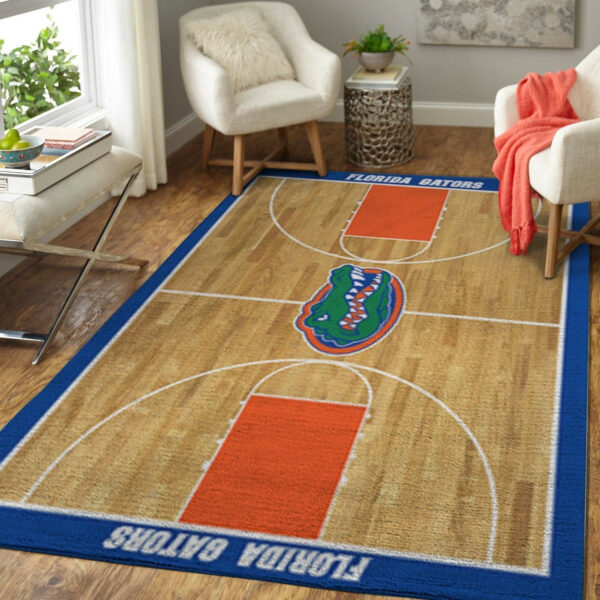 Florida Gators Ncaa Basketball Custom Type 8296 Rug Area Carpet Living Room Home Decor