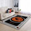 Oregon State Beaverss Ncaa Football Basketball Team Logo Type 8298 Rug Home Decor Living Room Area Carpet