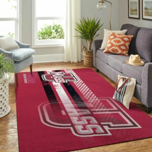 Umass Minutemens Ncaa Football Basketball Custom Type 8326 Rug Home Decor Area Carpet Living Room