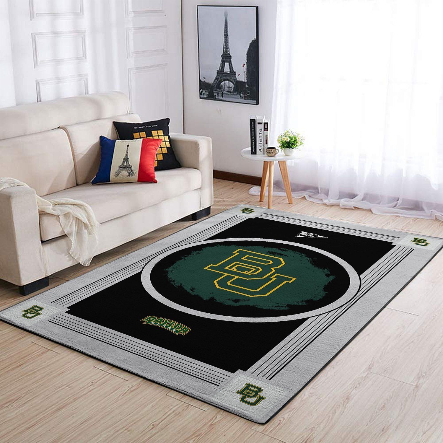 Baylor Bears Ncaa Team Logo Nice Type 8436 Rug Living Room Area Carpet Home Decor