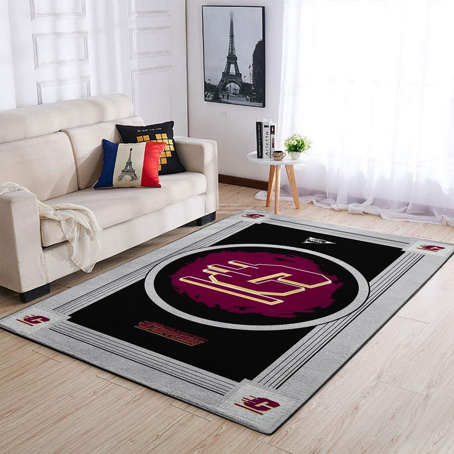 Central Michigan Chippewas Ncaa Team Logo Nice Type 8461 Rug Area Carpet Living Room Home Decor