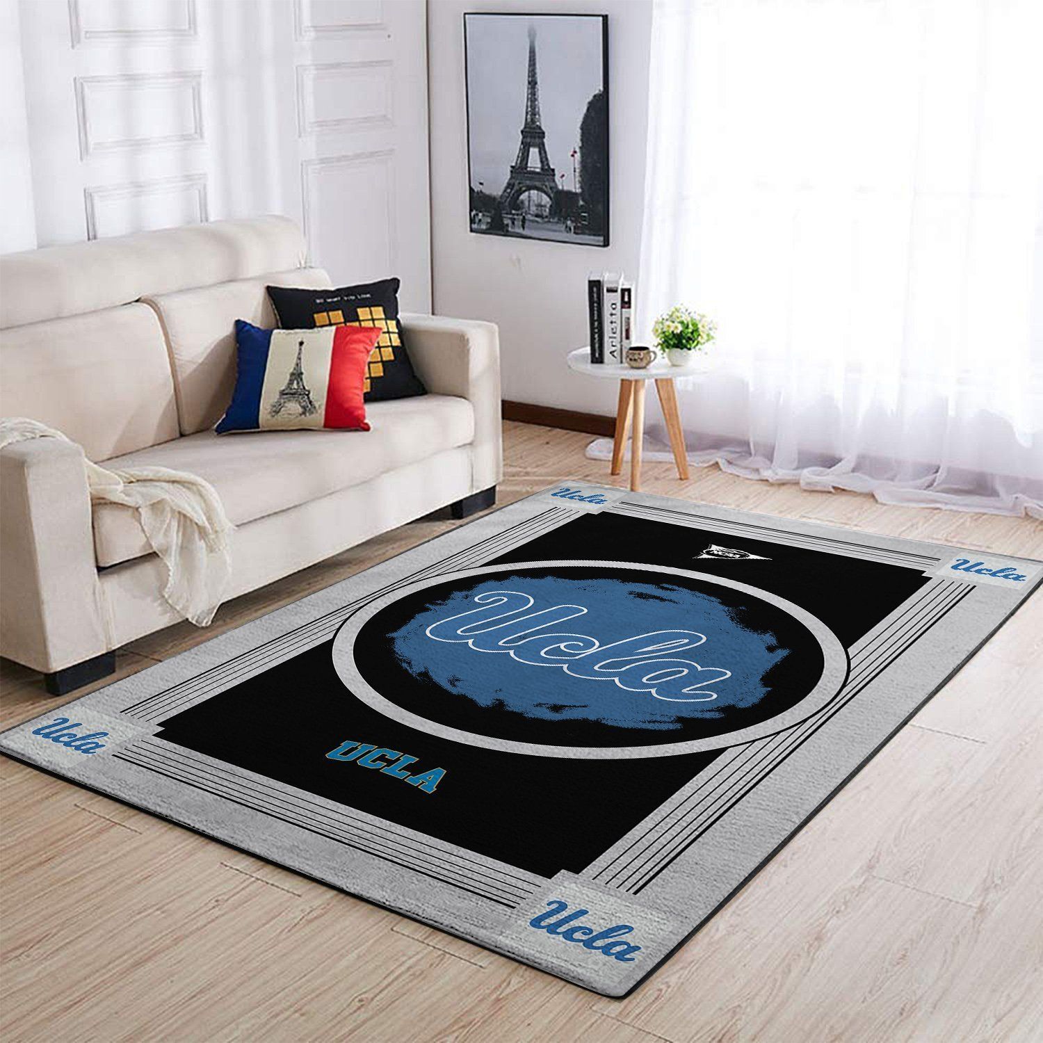 Ucla Bruins Ncaa Team Logo Nice Type 8463 Rug Home Decor Area Carpet Living Room