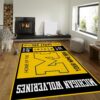 Michigan Wolverines Ncaa Customizable Us Type 8634 Rug Living Room Area Carpet Home Decor