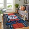 Toronto Blue Jays Mlbs Baseball Team Logo Wooden Style Type 8758 Rug Living Room Area Carpet Home Decor