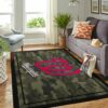 Washington Nationals Mlbs Camo Style Team Logo Type 8780 Rug Area Carpet Home Decor Living Room