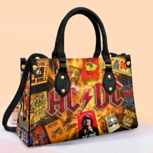 ACDC band Women Leather Hand Bag