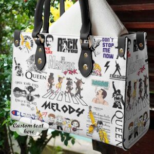 Freddie Mercury Queen Women Leather Hand Bag