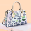 Seattle Seahawks 4g White Women Leather Hand Bag