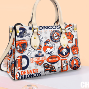 Denver Broncos Women Leather Hand Bag