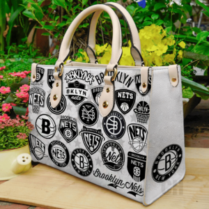 Brooklyn Nets Women Leather Hand Bag